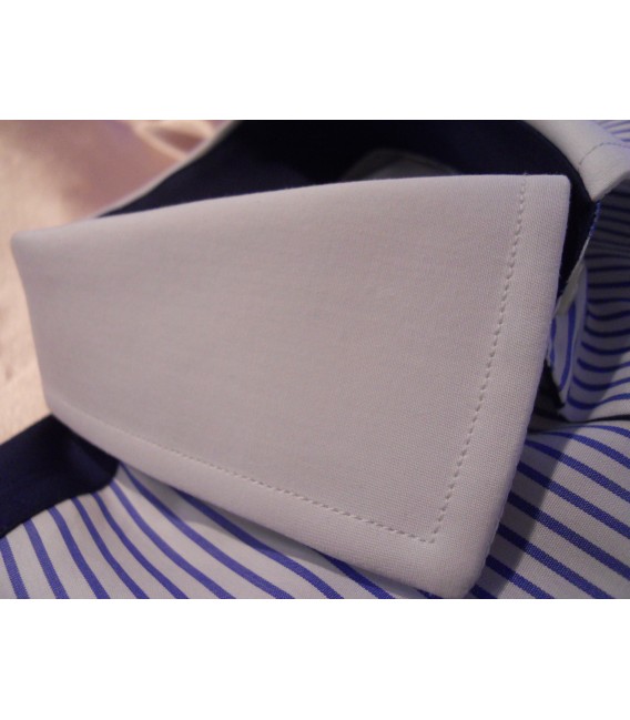 Camicia Granato Bianco Shine camicie su misura camiceria online abiti elins moda a Roma - Granato Bianco Shine foto-112 