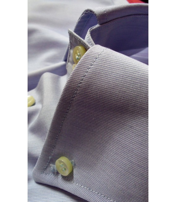 Koszula Granato włoska mody Suknia włoskiego krawca. Odzież do szycia krawiectwo product koszule na miarę - Koszula Granato Popelin mody krawiectwo na miarę