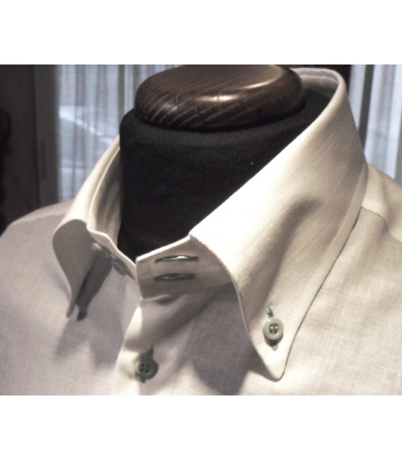 Camicie in cotone Batista camicia personalizzata per abito su misura sartoriale a roma abbigliamento sartoria uomo tessuto in cotone Batista online foto-173 