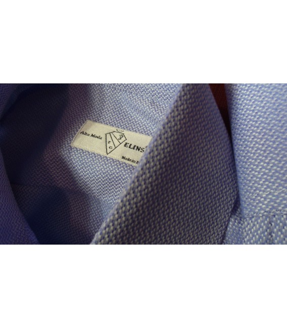 Camicia Smeraldo - Royal Oxford - camicie su misura abito in sartoria - Elins moda online abiti uomo vestito sartoriale completo per cerimonie a Roma foto-189 