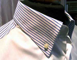 Koszula Bianco Shine Granato - krawiectwo Papillon portofino - Suknia z włoskiego krawca mody. Odzież do szycia sukienka na miarę koszula mody krawiectwo na miarę Papillon portofino