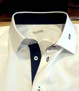 Shirts with tailored initials customize design in Rome
