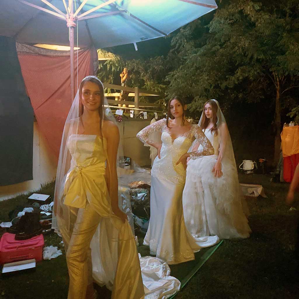 World Top Model Roma - sfilata abiti da Profumo - Elins Moda vestiti da cerimonia donna - spose vestite da Elins di Eleonora Giamberduca